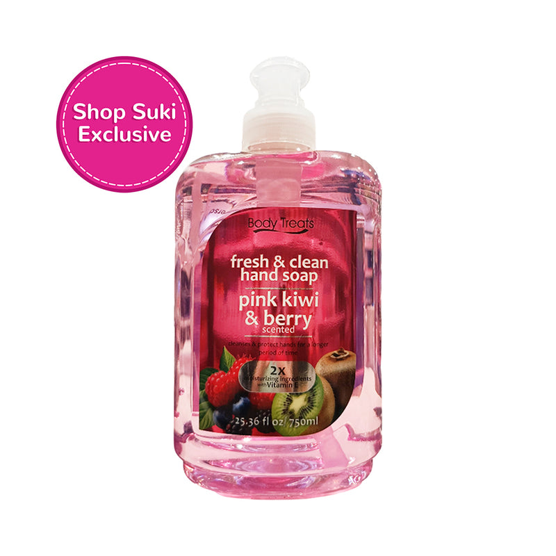 Body Treats Fresh And Clean Hand Soap Scented 750ml