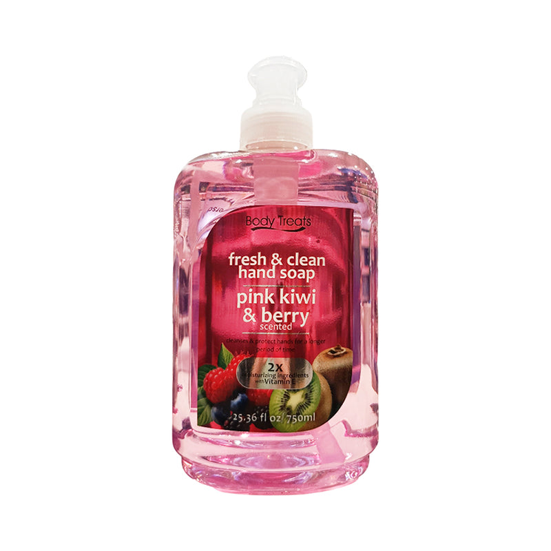 Body Treats Fresh And Clean Hand Soap Scented 750ml