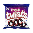 Goya Pretzels Twists Dark Chocolate 21g