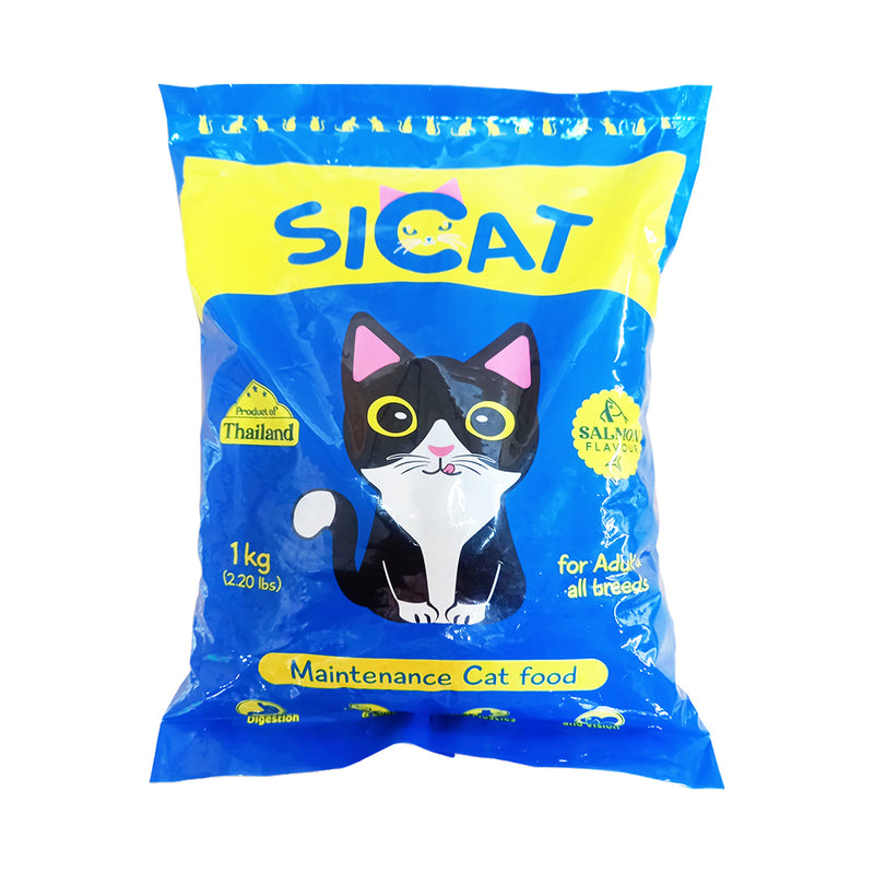 Sicat Cat Food Adult And All Breeds Salmon 1kg