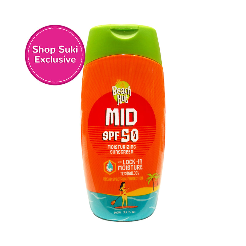 Beach Hut Mid SPF50 Moisturising Sunscreen 100ml