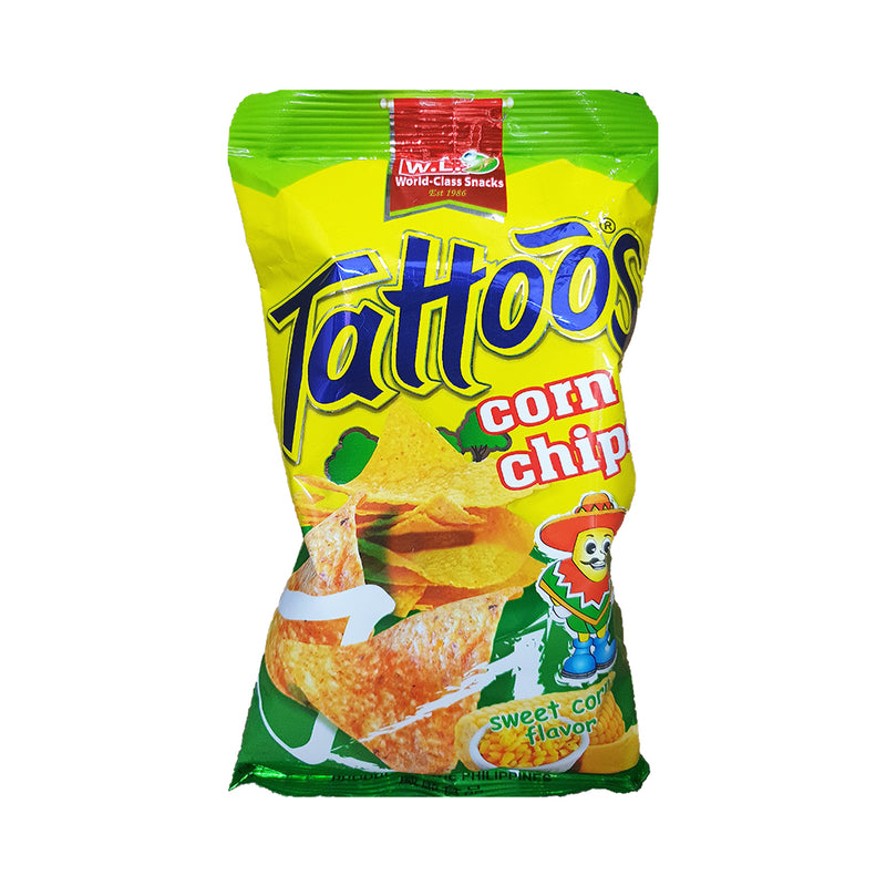 W.L. Tattoos Corn Chips Sweet Corn 58g