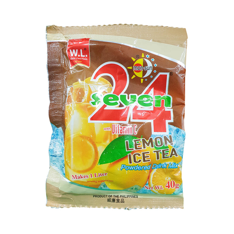 24 Seven Powdered Juice Lemon Ice Tea 40g