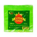 Bioking Plastic Bag Tiny Green 100's