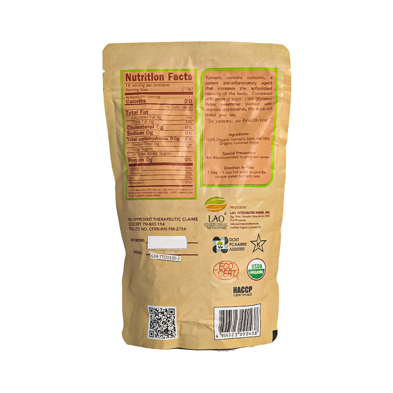 ED-B Donnabelle Turmeric Tea Pouch 250g