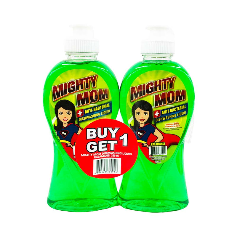 Mighty Mom Anti Bacterial  Dishwashing Liquid Kalamansi x 2's