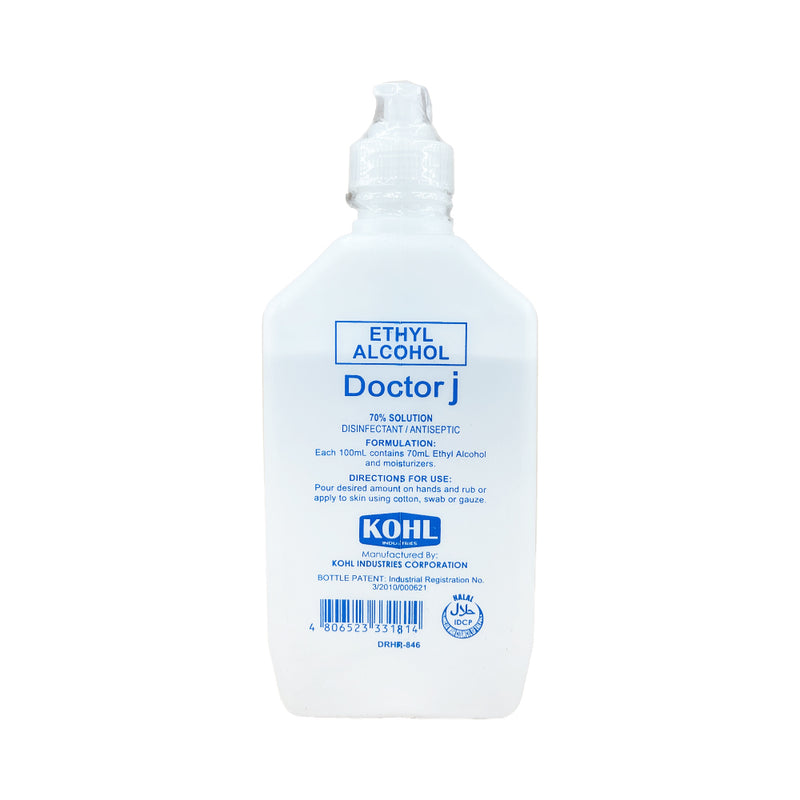 Doctor J Ethyl Alcohol 70% 1L Pump