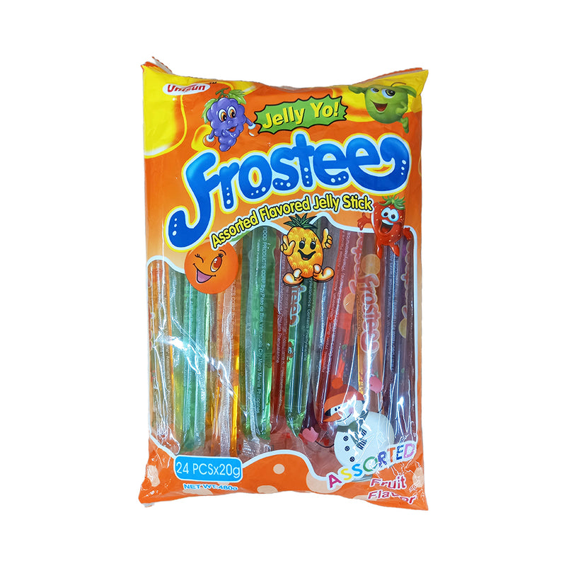 Frostee Fruity Jelly Stick Assorted 24's