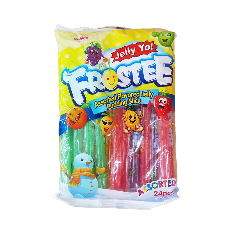 Frostee Fruity Pudding Stick Assorted 24's