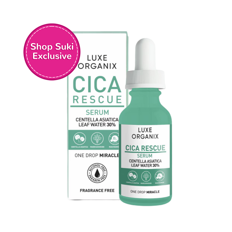 Luxe Organix Cica Rescue Calming Serum 30ml