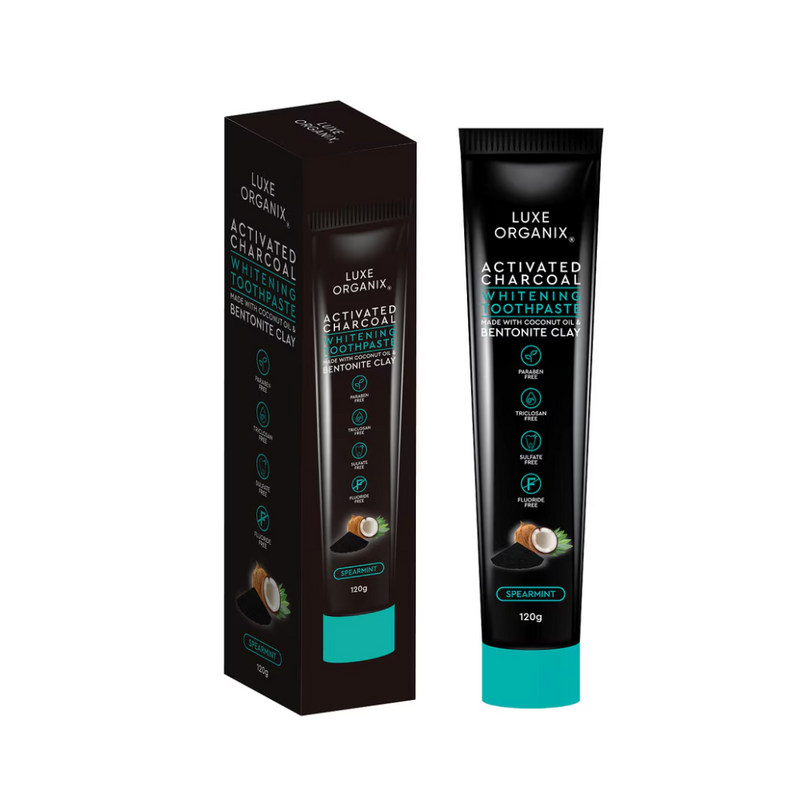 Luxe Organix Charcoal Toothpaste 120g