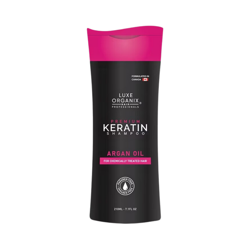 Luxe Organix Premium Keratin Argan Shampoo 210ml