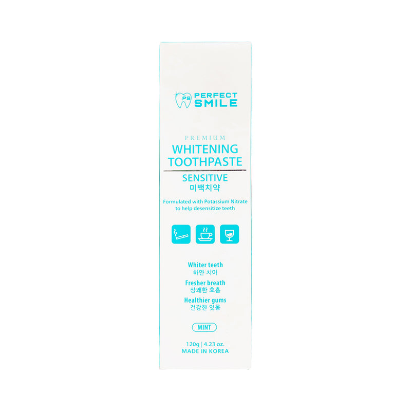 Perfect Smile Premium Whitening Toothpaste Sensitive Mint 120g