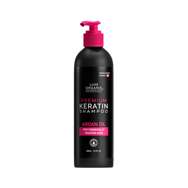 Luxe Organix Premium Keratin Argan Shampoo 500ml