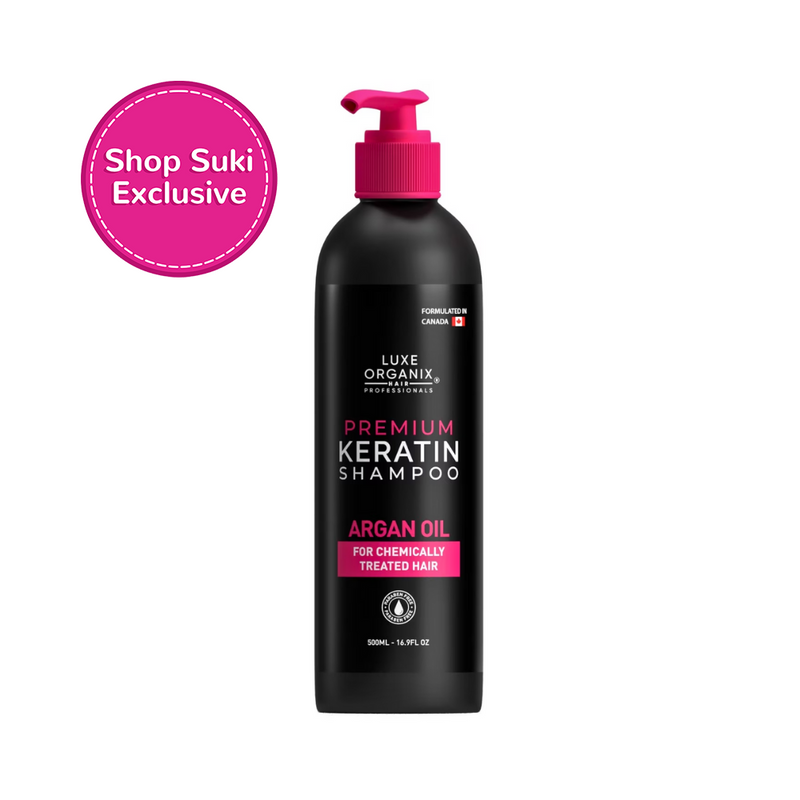 Luxe Organix Premium Keratin Argan Shampoo 500ml