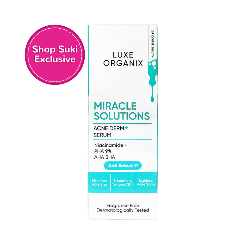 Luxe Organix Miracle Solution Acne Derm Serum 30ml