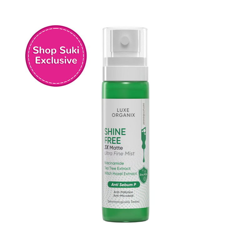 Luxe Organix Shine Free 3x Matte Ultra Fine Mist 80ml