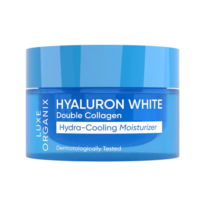 Luxe Organix Hyaluron White Double Collagen Hydra-Cooling Moisturizer 50g