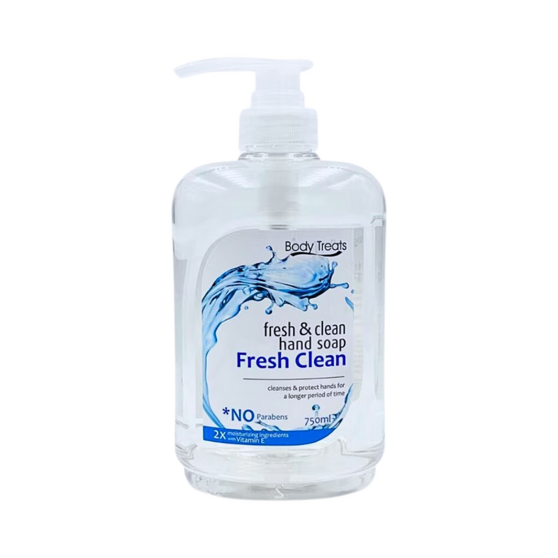 Body Treats Fresh And Clean Hand Soap Fresh Clean 750ml