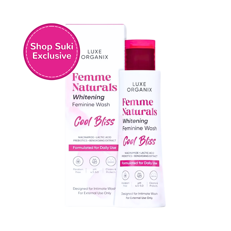 Luxe Organix Femme Naturals Whitening Feminine Wash Cool Bliss 120ml