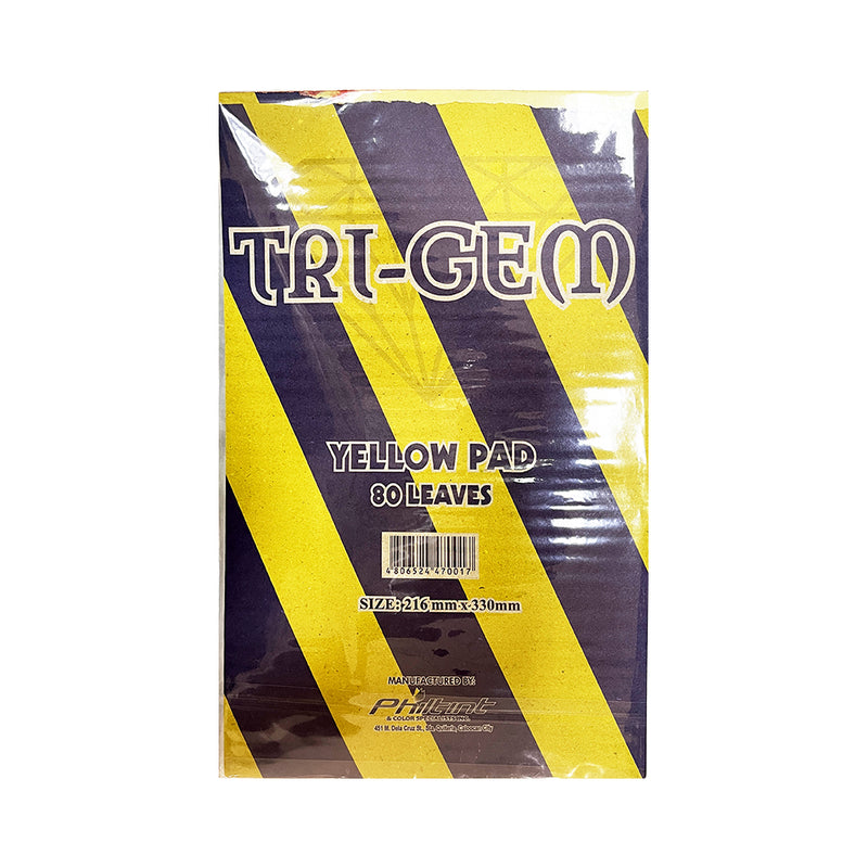Trigem Yellow Pad 80 Leaves