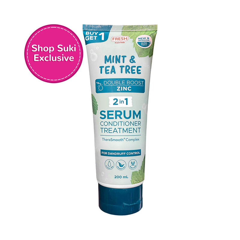 Fresh Hairlab Mint And Tea Tree 2 In 1 Serum Conditioner Treatment 200ml