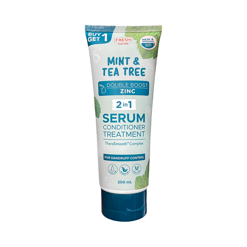 Fresh Hairlab Mint And Tea Tree 2 In 1 Serum Conditioner Treatment 200ml