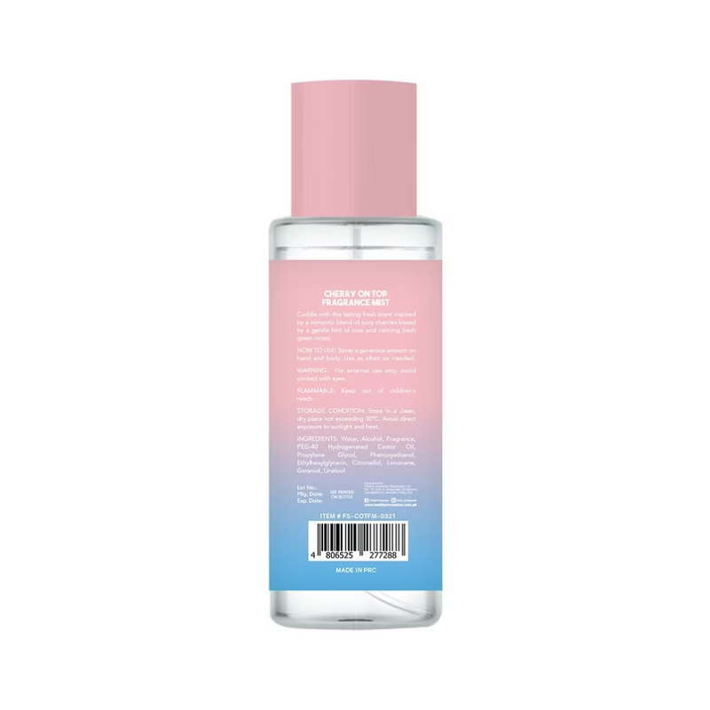 Fresh Scentlab Fragrance Mist Cherry On Top 88ml