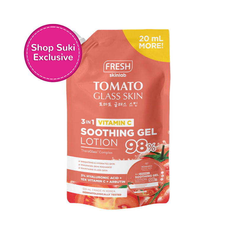 Fresh Skinlab Tomato Glass Skin Soothing Gel Lotion 120ml