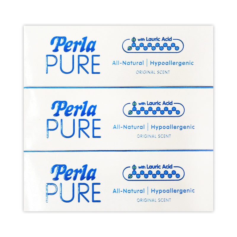 Perla Pure Bath Soap 125g x 3's