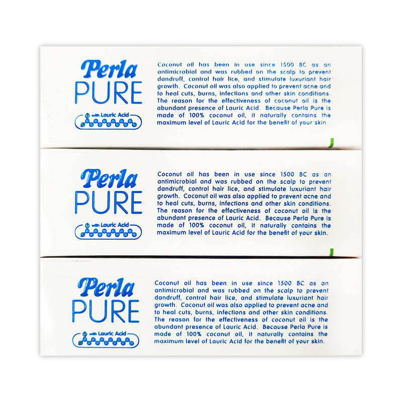 Perla Pure Bath Soap 125g x 3's