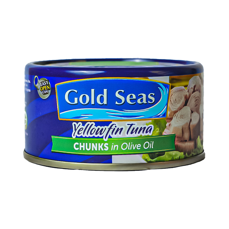 Gold Seas Yellowfin Tuna Chunks In Olive Oil 185g