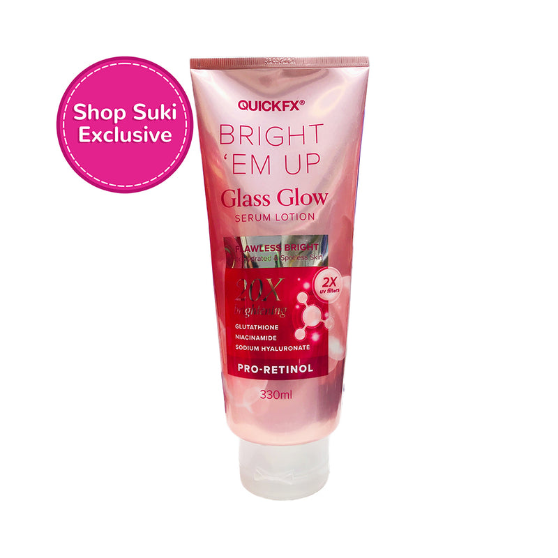 QuickFx Bright Em Up Flawless Bright Serum Lotion 330ml