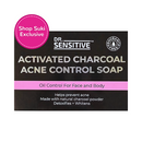 Dr. Sensitive Activated Charcoal Acne Control Soap 120g