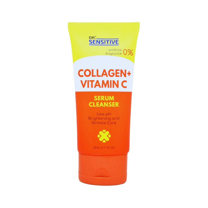 Dr. Sensitive Collagen And Vitamin C Serum Cleanser 80ml