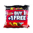 Knick Knacks Coated Biscuit Choco 21g x  2's + 1