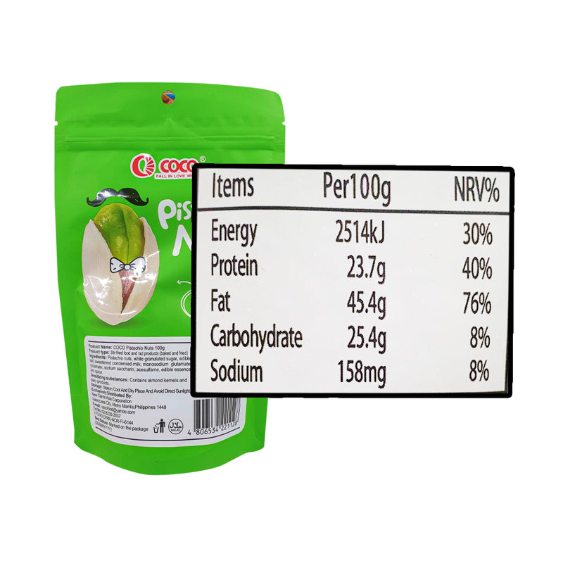 Coco Nuts Pistachio Crips 100g