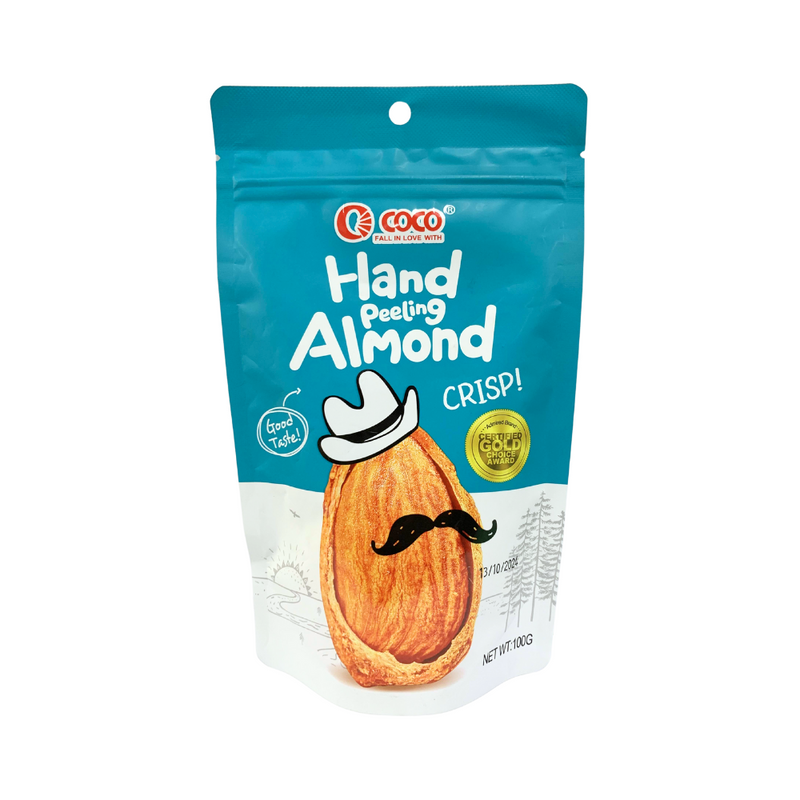 Coco Nuts Hand Peeling Almond Crips 100g