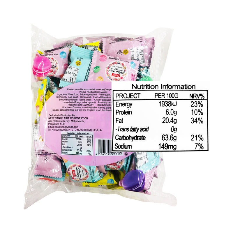 Coco Macaron Sandwich Assorted 376g