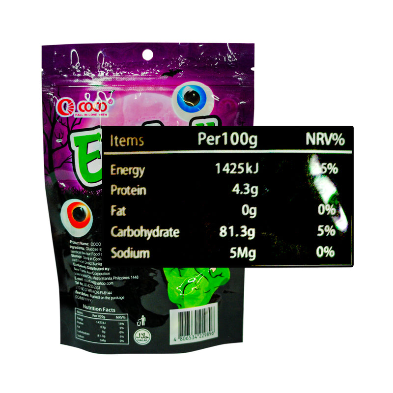 Coco Gummy Candy Eyeball 200g