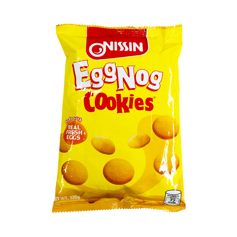 Nissin Eggnog Cookies 130g