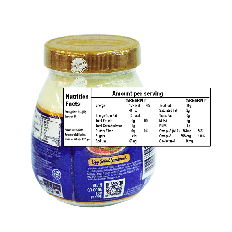 Lady's Choice Real Mayonnaise Regular 220ml