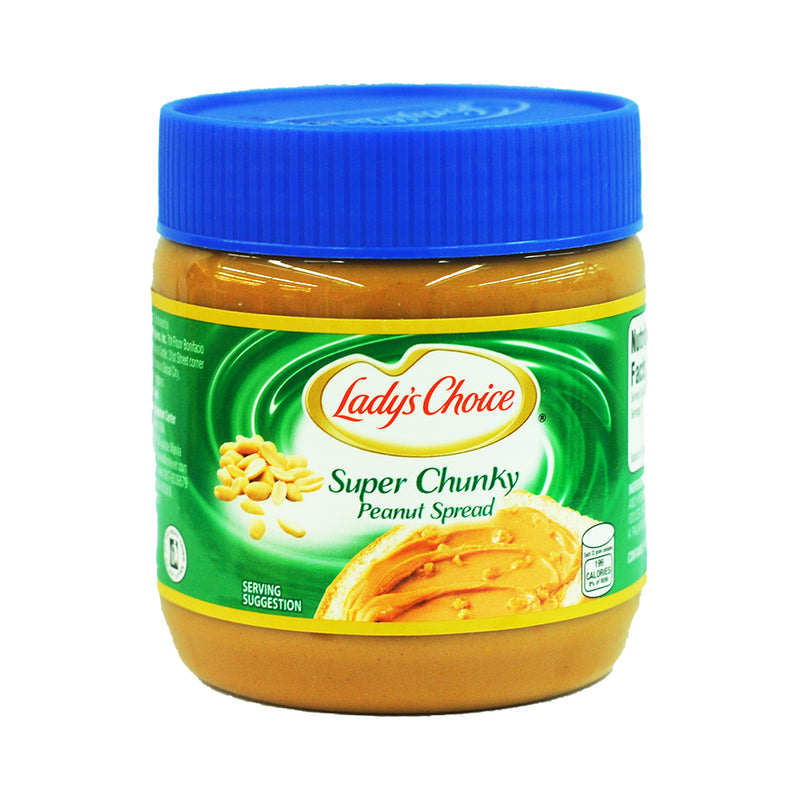 Lady's Choice Super Chunky Peanut Butter 340g