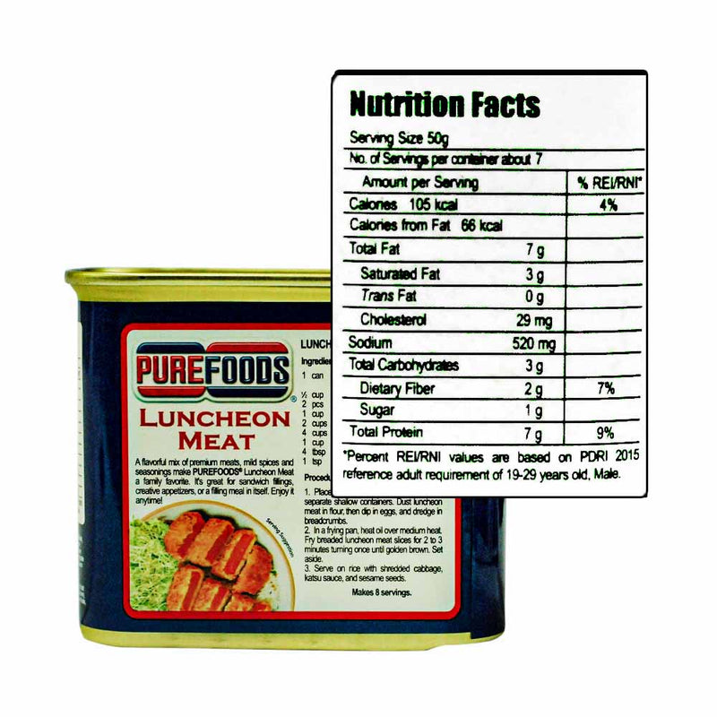 Purefoods Luncheon Meat 340g