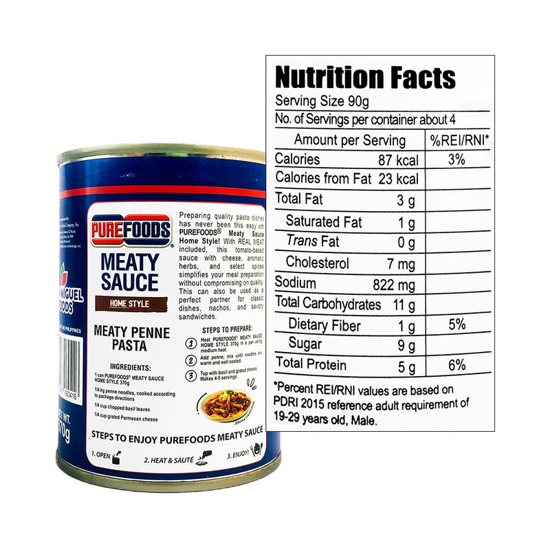Purefoods Meaty Spaghetti Sauce 370g