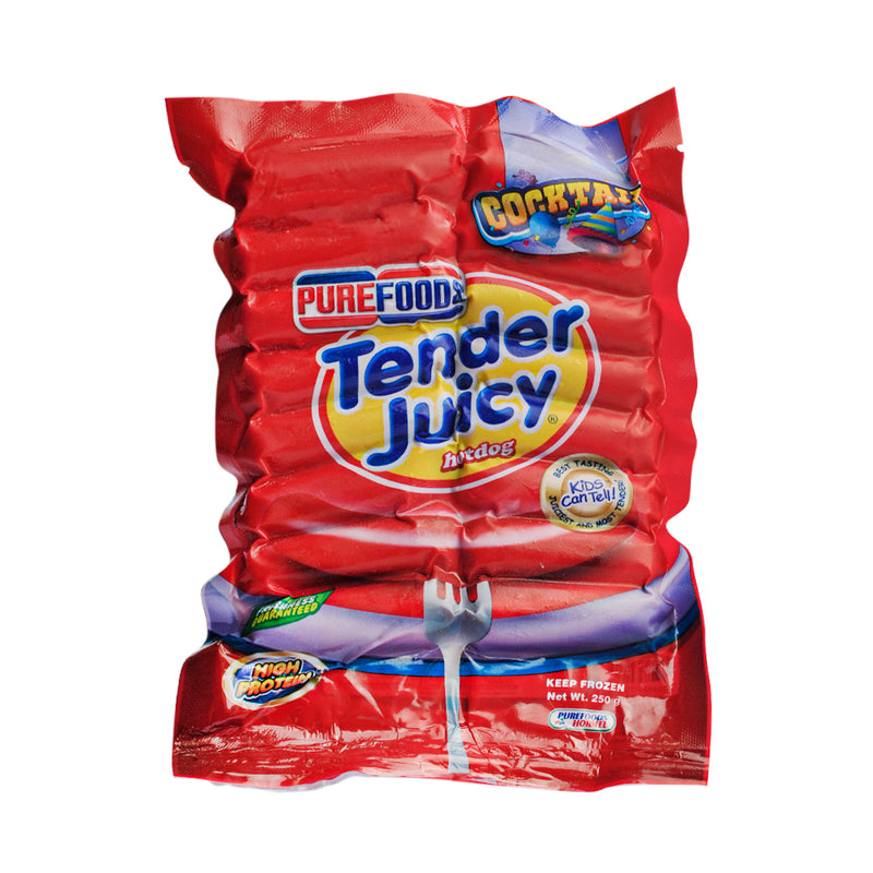 Purefoods Tender Juicy Hotdog Without Pork Cocktail 250g