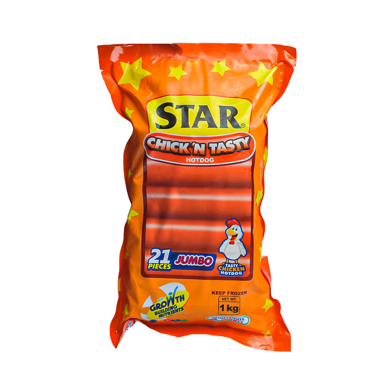 Purefoods Star Chick N' Tasty Hotdog Jumbo 1kg