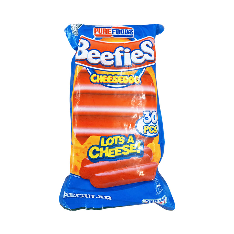 Purefoods Beefies Lots A Cheese Hotdog Regular 1kg