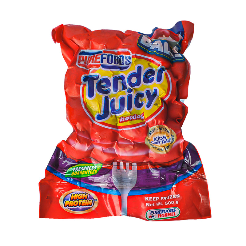 Purefoods Tender Juicy Hotdog Balls Without Pork 500g