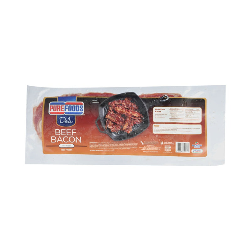 Purefoods Deli Beef Bacon 200g